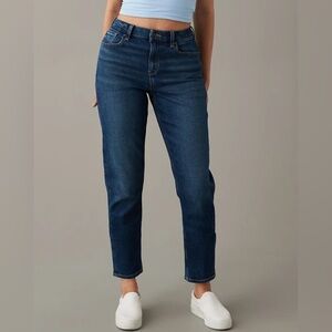 American Eagle Stretch Curvy Mom Jean High Rise 4627 Size 27P